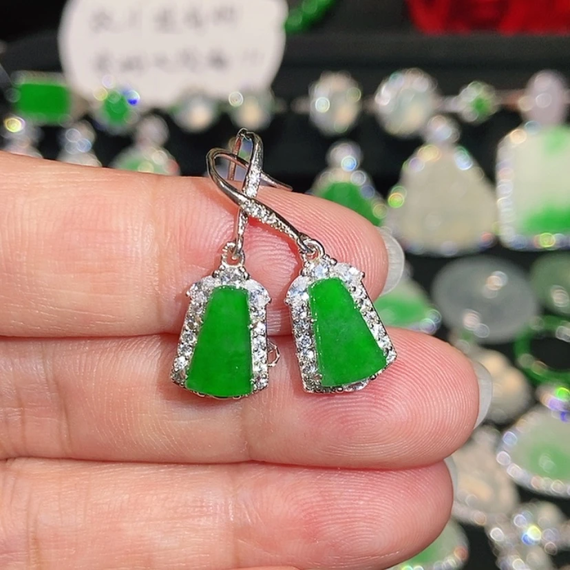 【闪购商品】未镶嵌翡翠耳饰天然翡翠