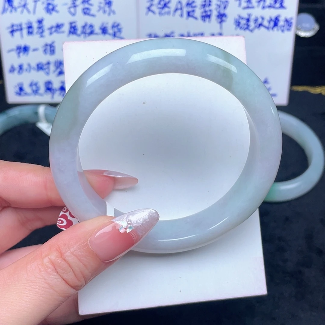 翡翠未镶嵌手镯034