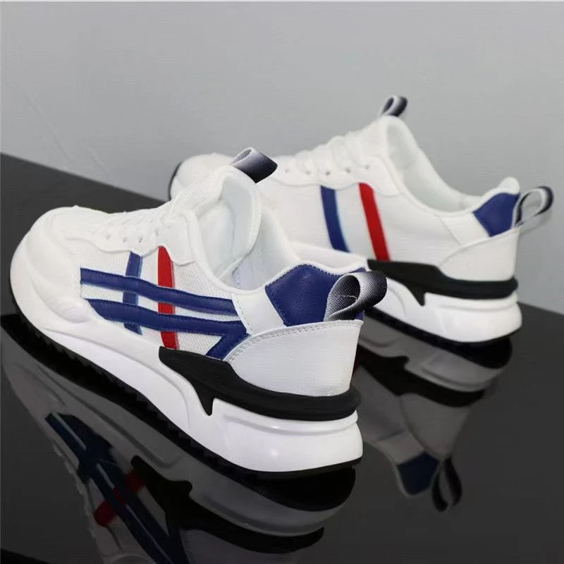 2025春季季新款男鞋运动男士休闲百搭网面跑步透气运动鞋潮鞋