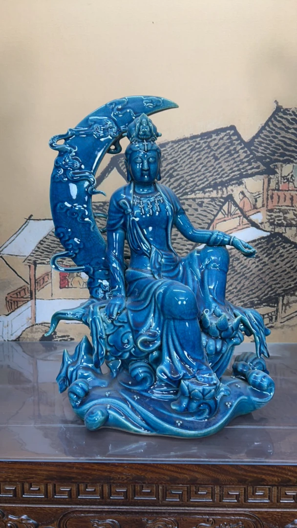 柴瓷柴荣御用窑观音造像替代链接