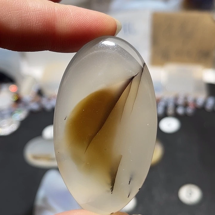 玛瑙/玉髓未镶嵌吊坠(不含链)