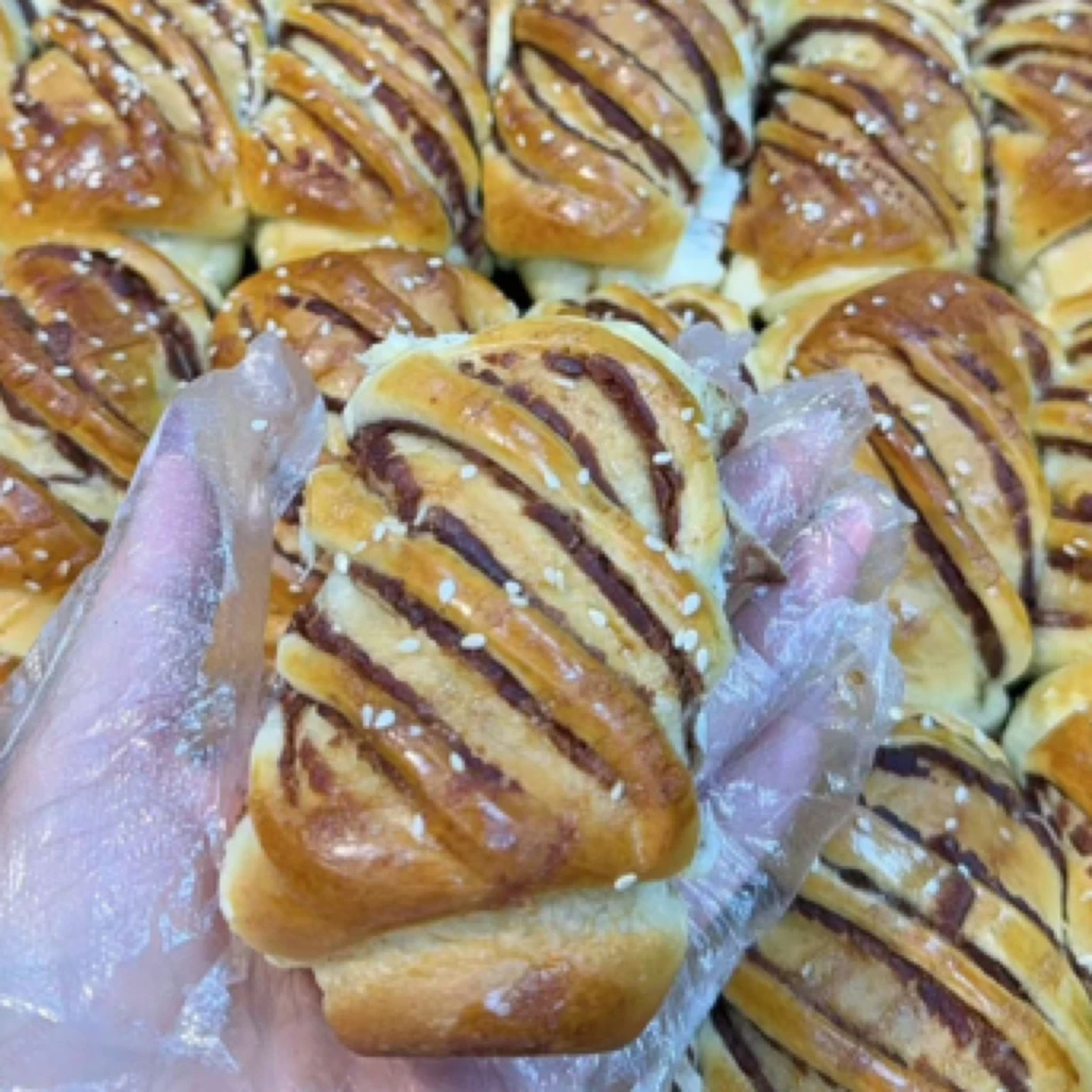 【豆沙餐包紫薯餐包椰蓉餐包】三种口味香甜松软口感细腻的带馅面包