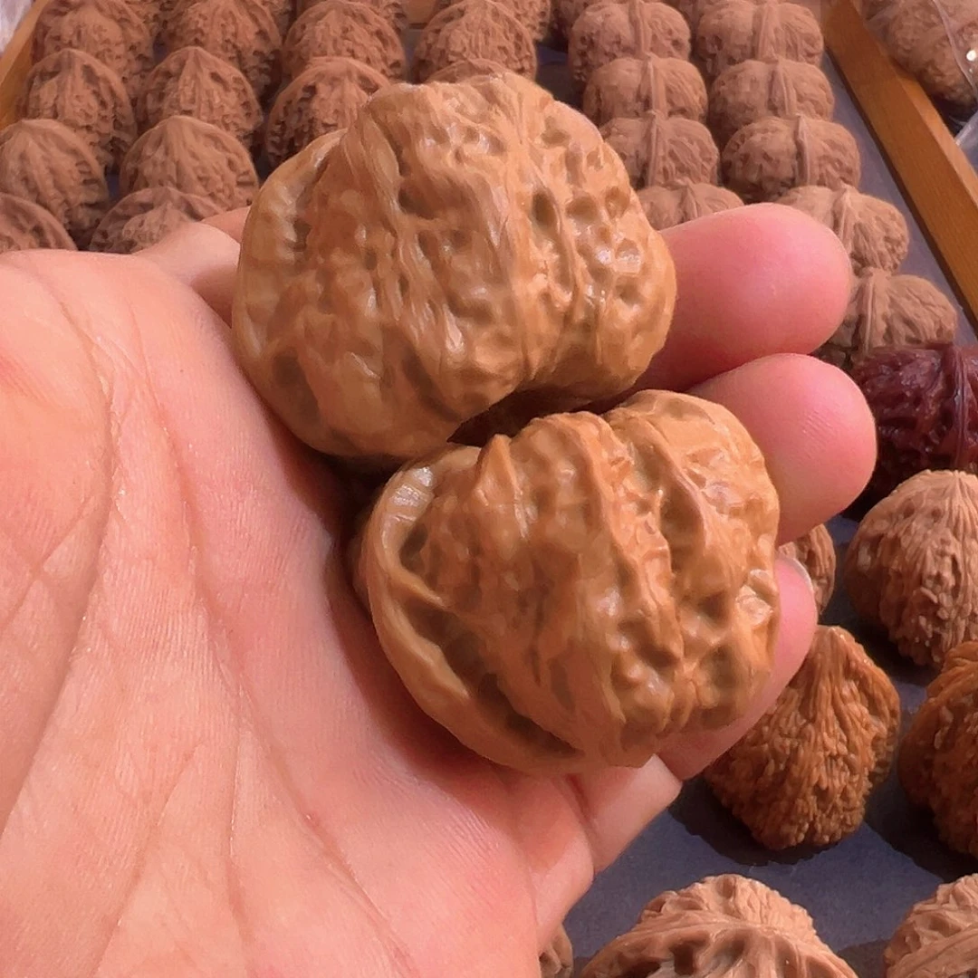 文玩核桃吊坠蛤膜头可选