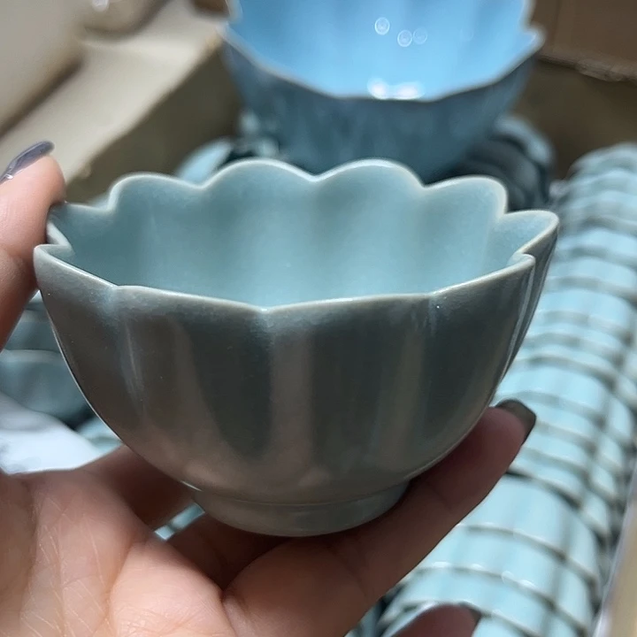 杯原产地汝瓷瑕品专场