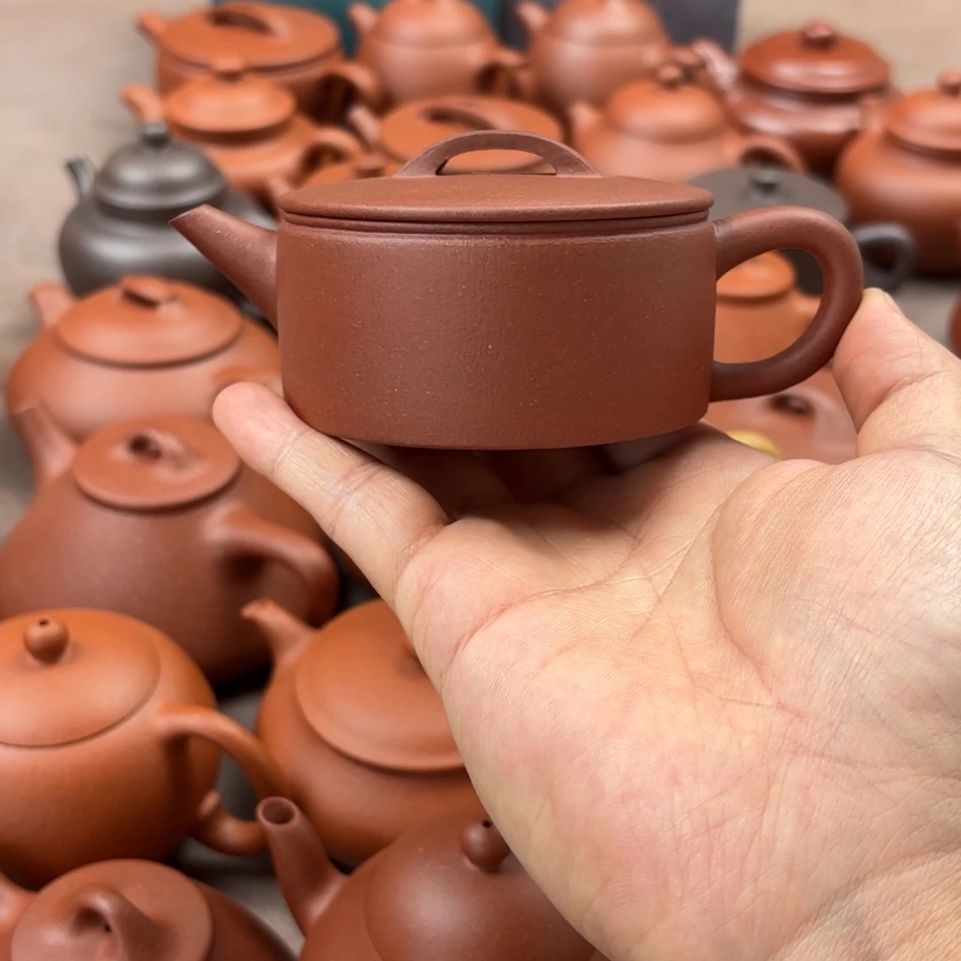 岑***华茶壶紫砂半手工微瑕疵福利