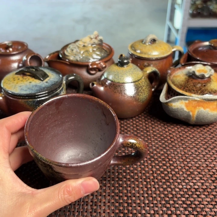 紫砂茶杯养彩马杯220 C