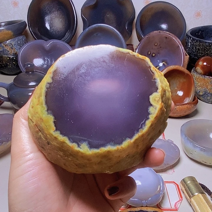 风***叶玛瑙/玉髓未镶嵌，