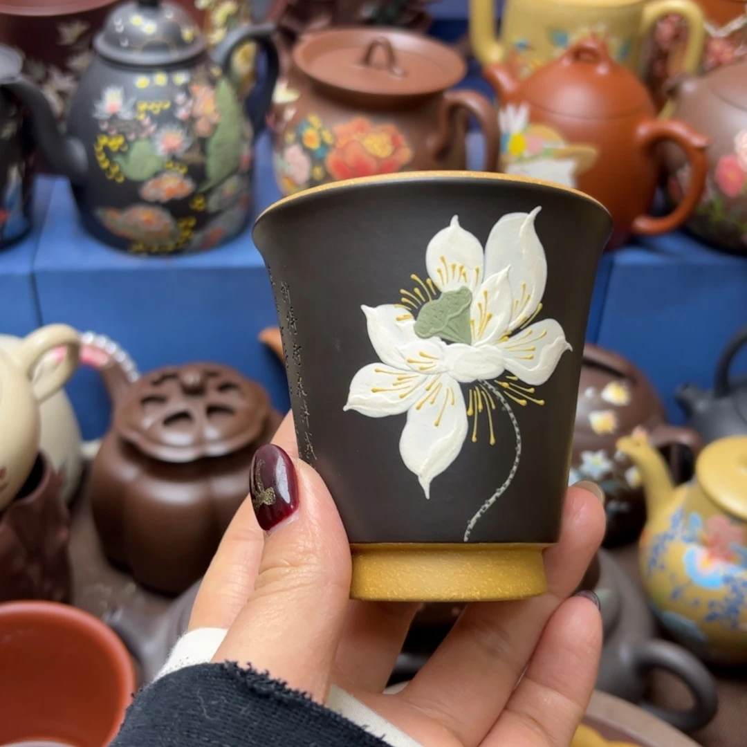 茶杯紫砂紫砂主人杯130cc