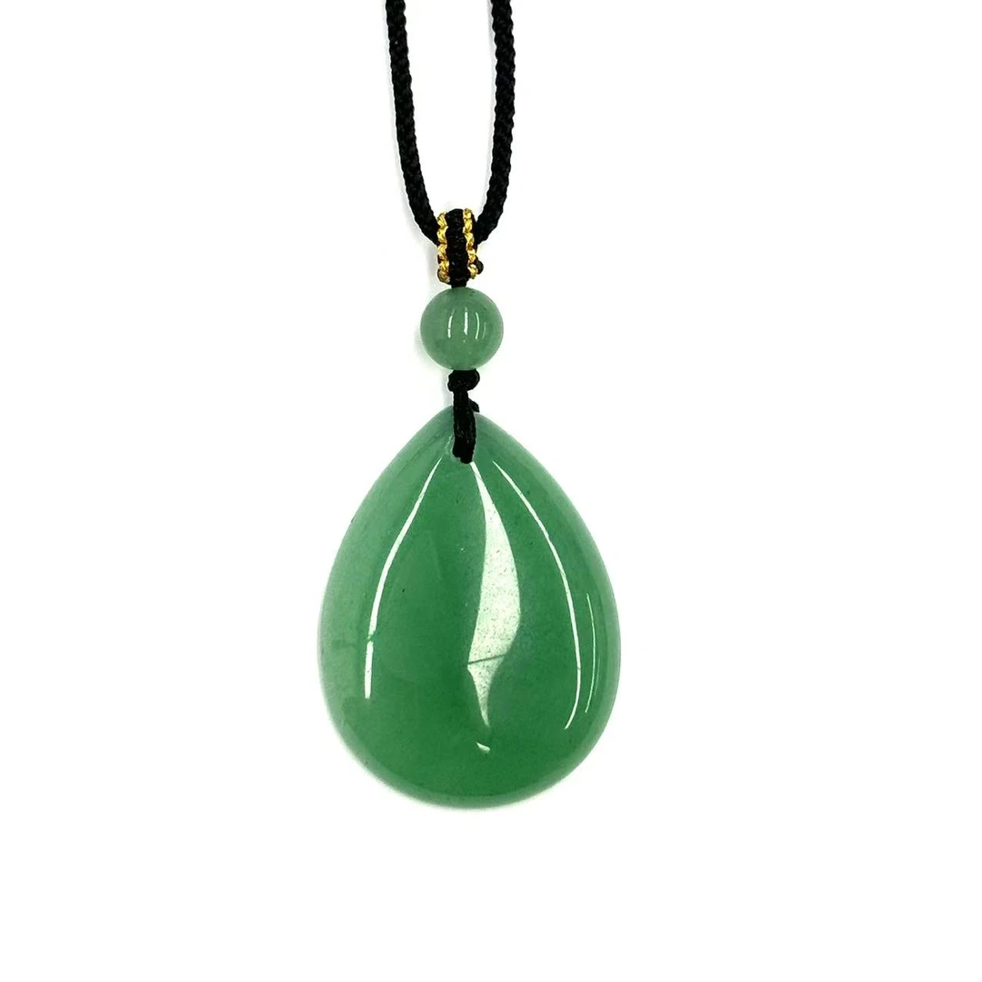 【符老板】y2515-国风气质款粉东陵水滴-东陵玉吊坠-赠礼盒