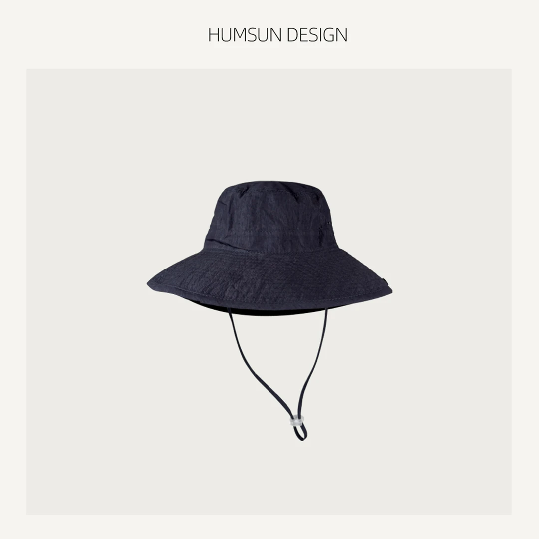 HUMSUN/禾木笙 被过滤の阳光≈渔歌茶歇户外露营折叠渔夫帽 5A344