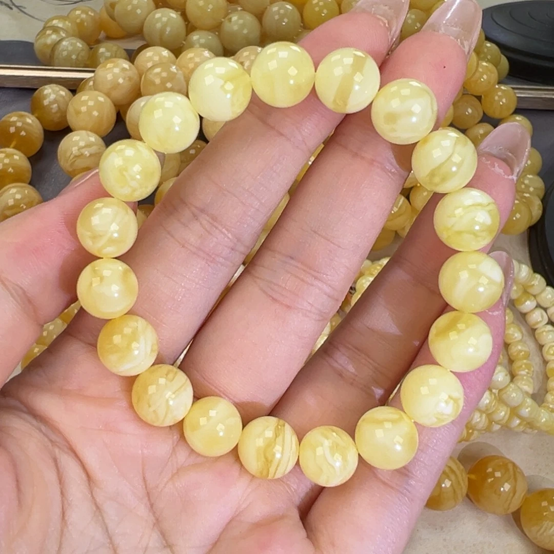 手链琥珀未镶嵌11.3妖花