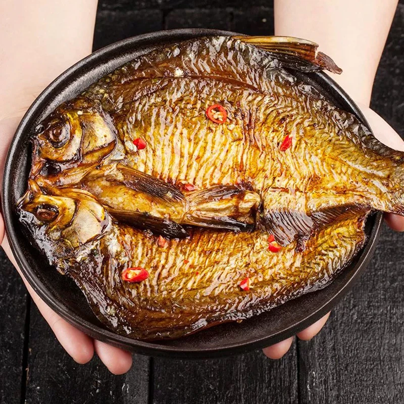 酱板鱼180g大条湖南特产香辣手撕整鱼即食休闲零食小吃