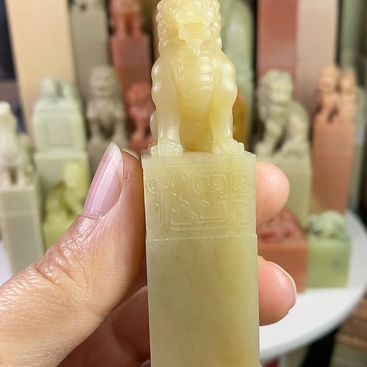 冬***青老挝石老挝石印章