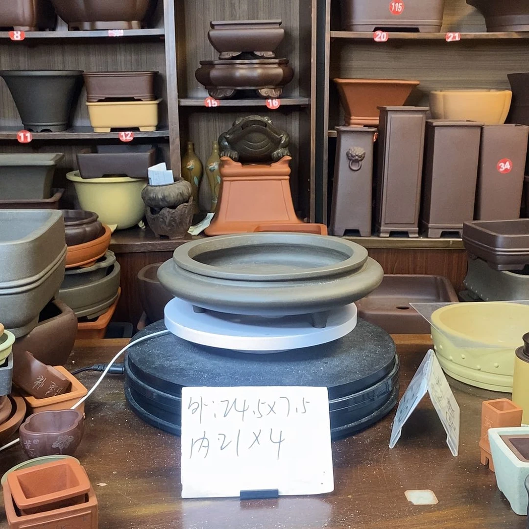 紫砂花瓶紫砂花盆