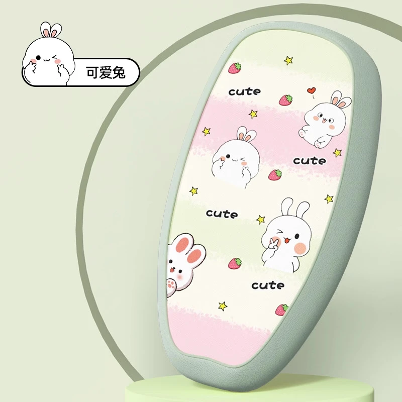 电动车座套电瓶车坐垫套雅迪爱玛台铃绿源防水座椅套可图案