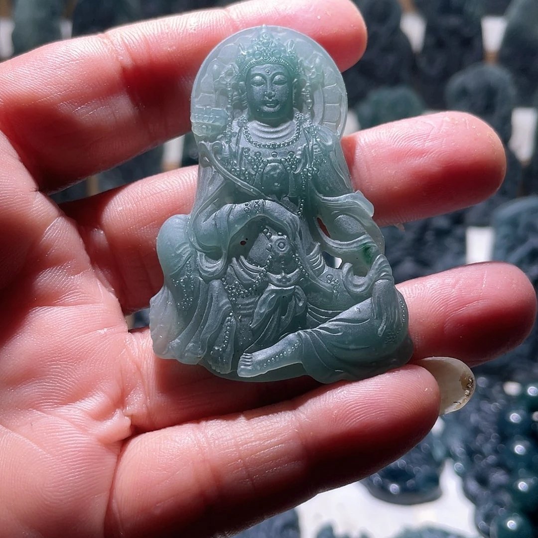 定制翡翠未镶嵌自在