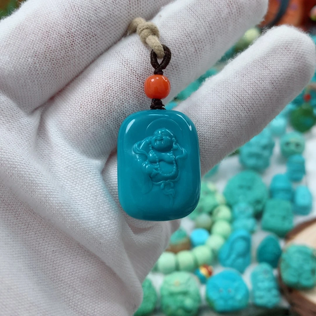 绿松石珠宝奇石未镶嵌