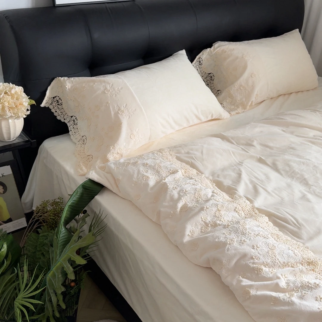 【禧俞】高端定制轻奢牛奶绒四件套简约高级柔软亲肤婴儿绒裸睡