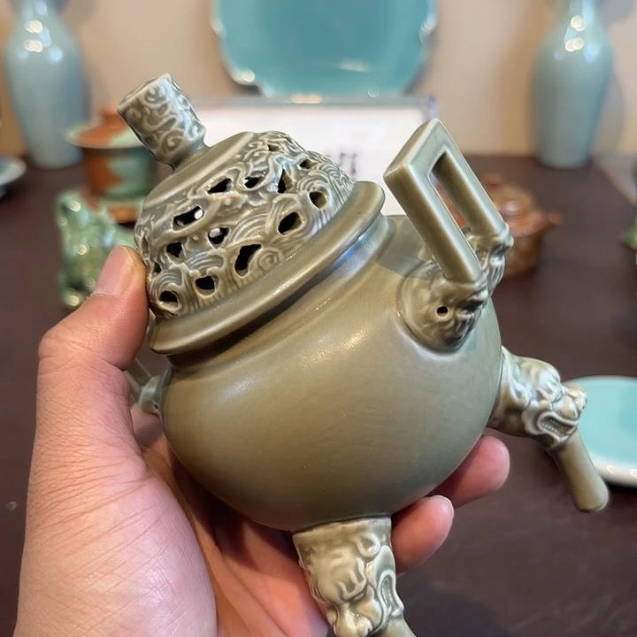 @***念瓷片龙泉青瓷福利青瓷
