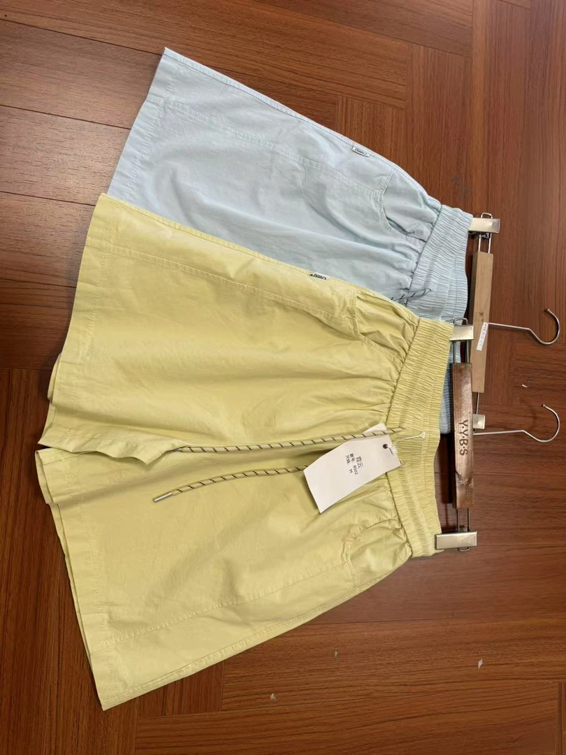 8502夏季新款洗水棉短裤