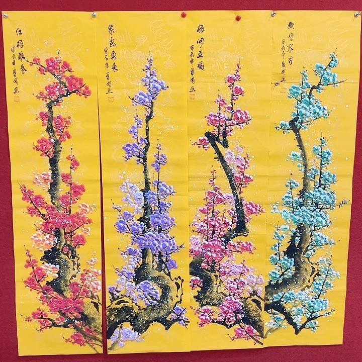 国画纯手绘作品欣赏分享