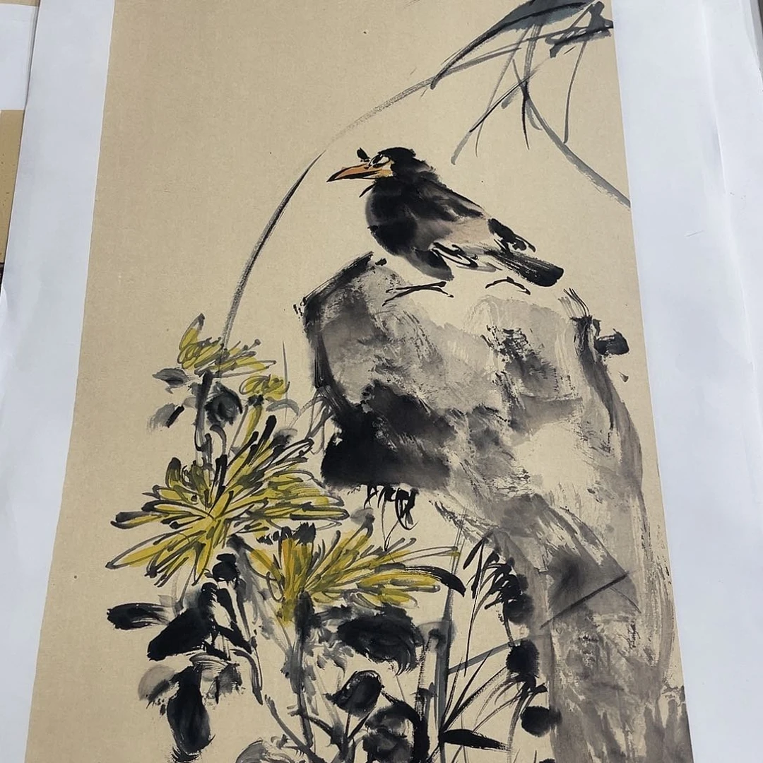 T****约姜奇老师花鸟作品