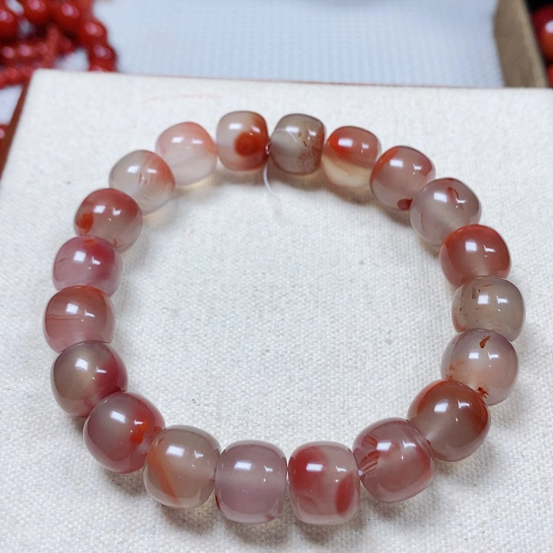 南红玛瑙手串未镶嵌卡11