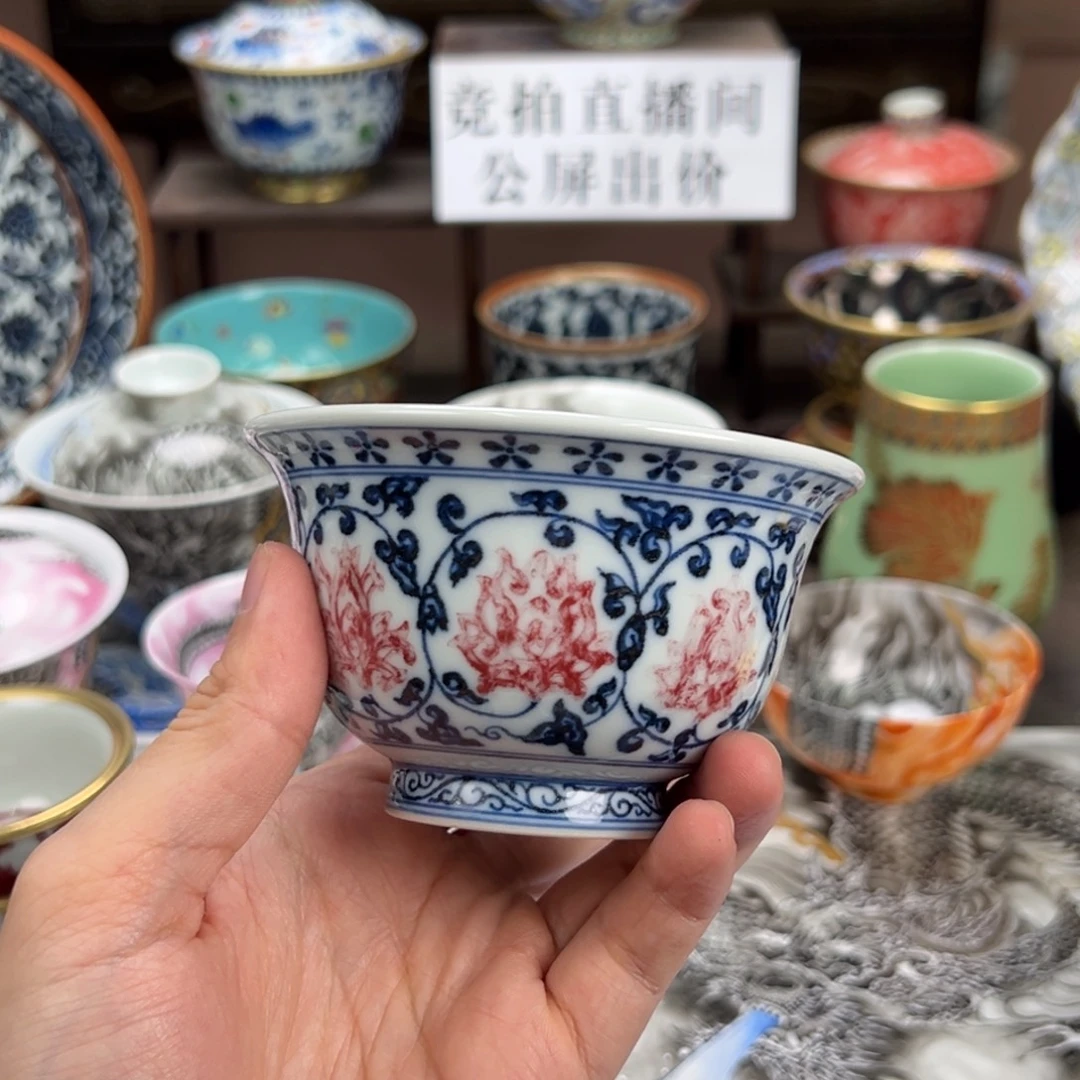 如***j瓷片景德镇手工手绘陶瓷