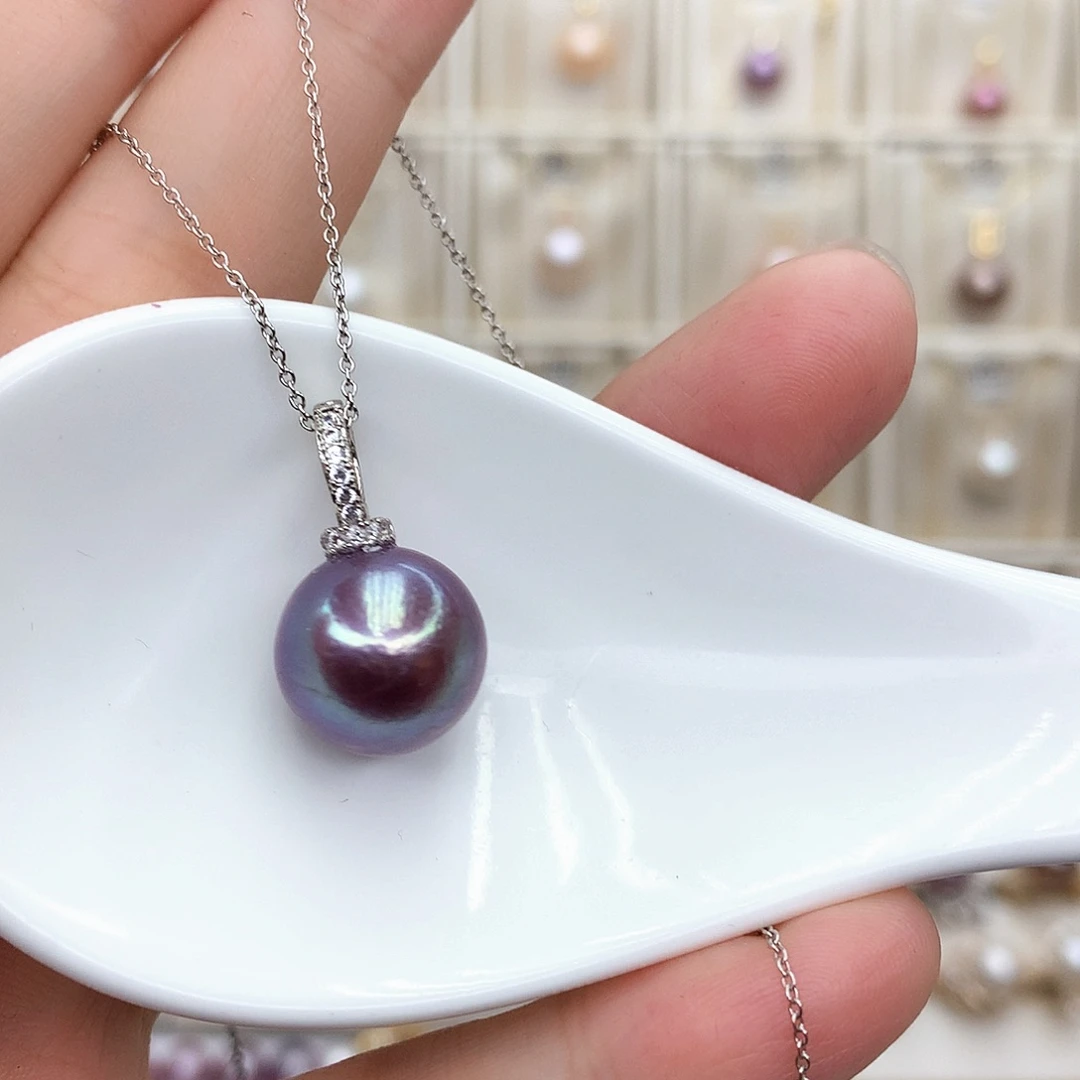 淡水珍珠颈饰合金