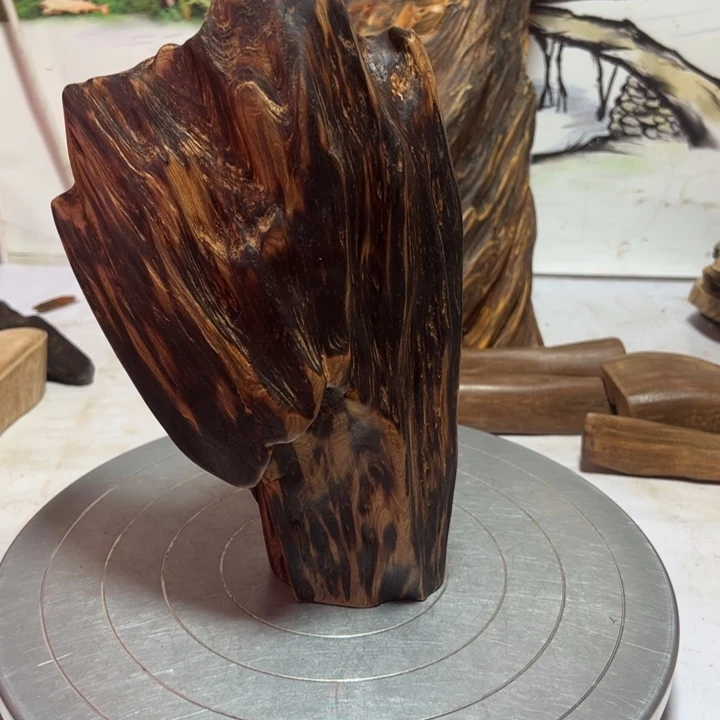 舍***得木一物一拍120摆件