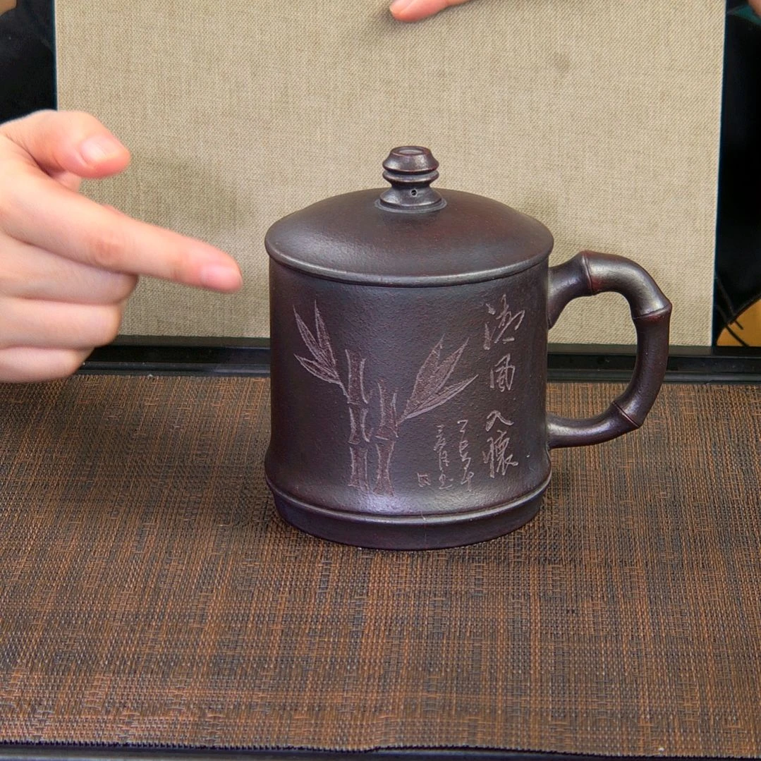 茶杯紫砂高货放漏