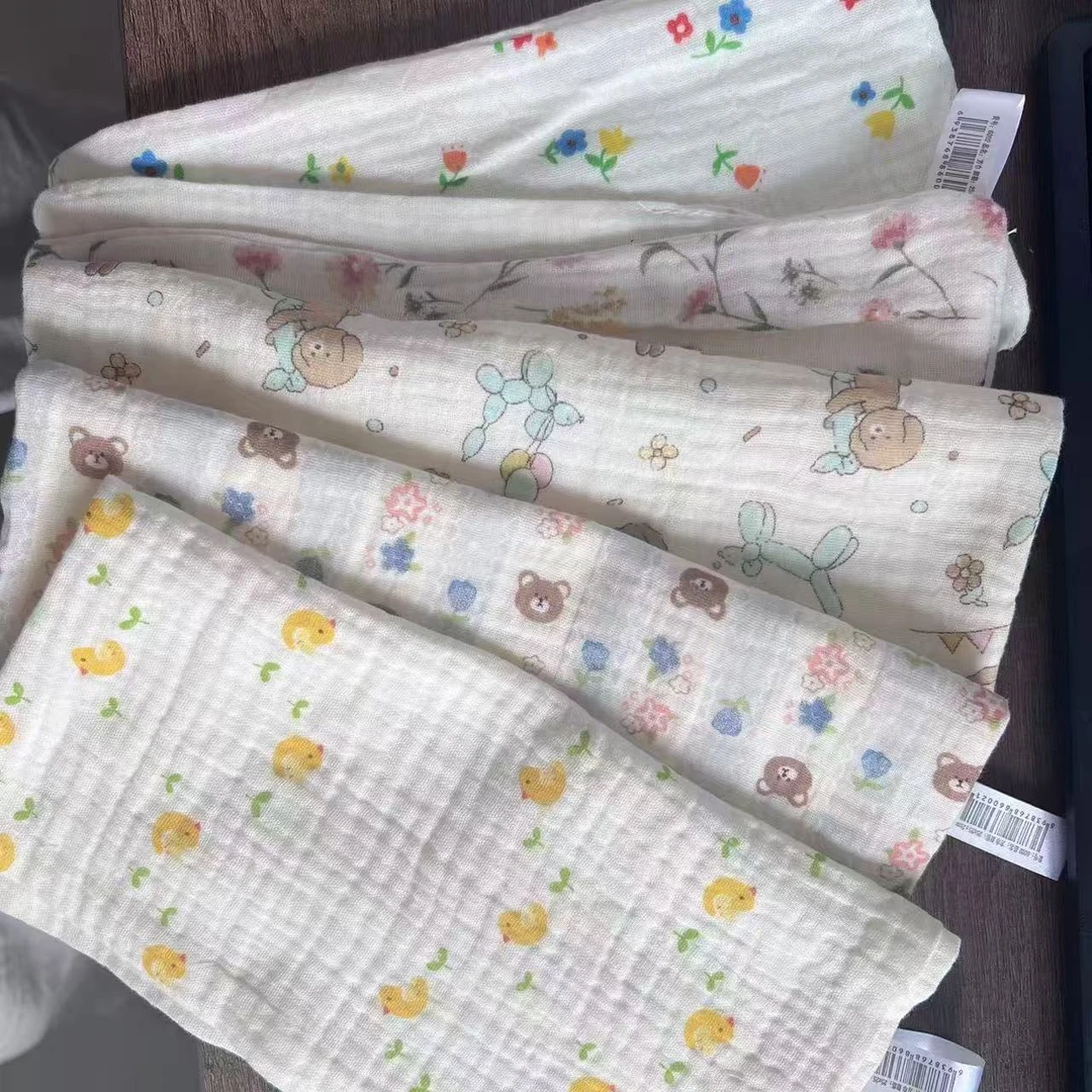 【MS】全棉碎花小方巾--花型按顺序  25*25cm  （10条装）