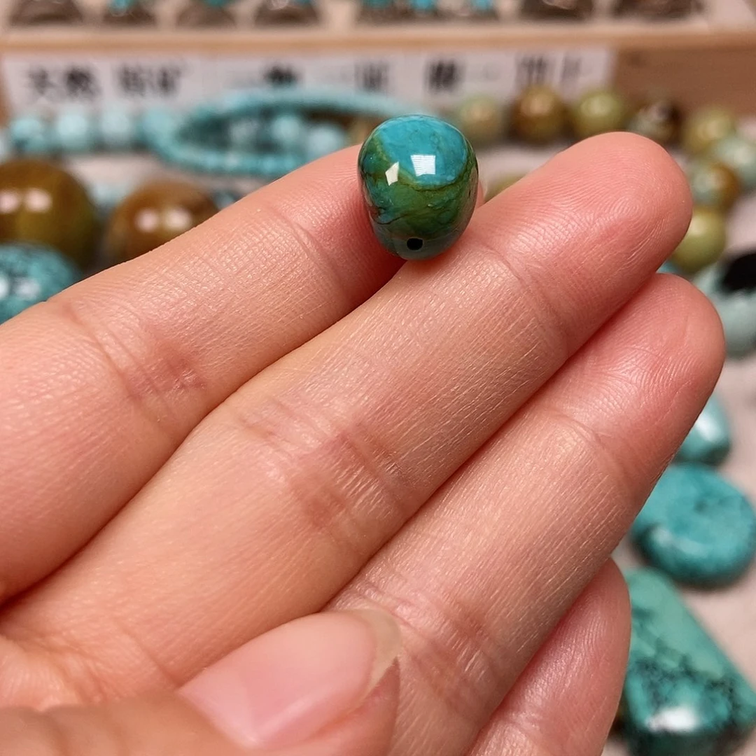 未镶嵌绿松石珠宝半成品