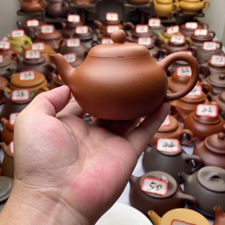 茶壶紫砂宜兴紫砂半手工