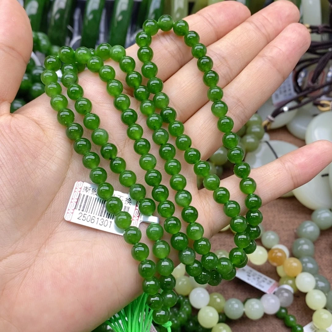 和田玉未镶嵌项链卡6