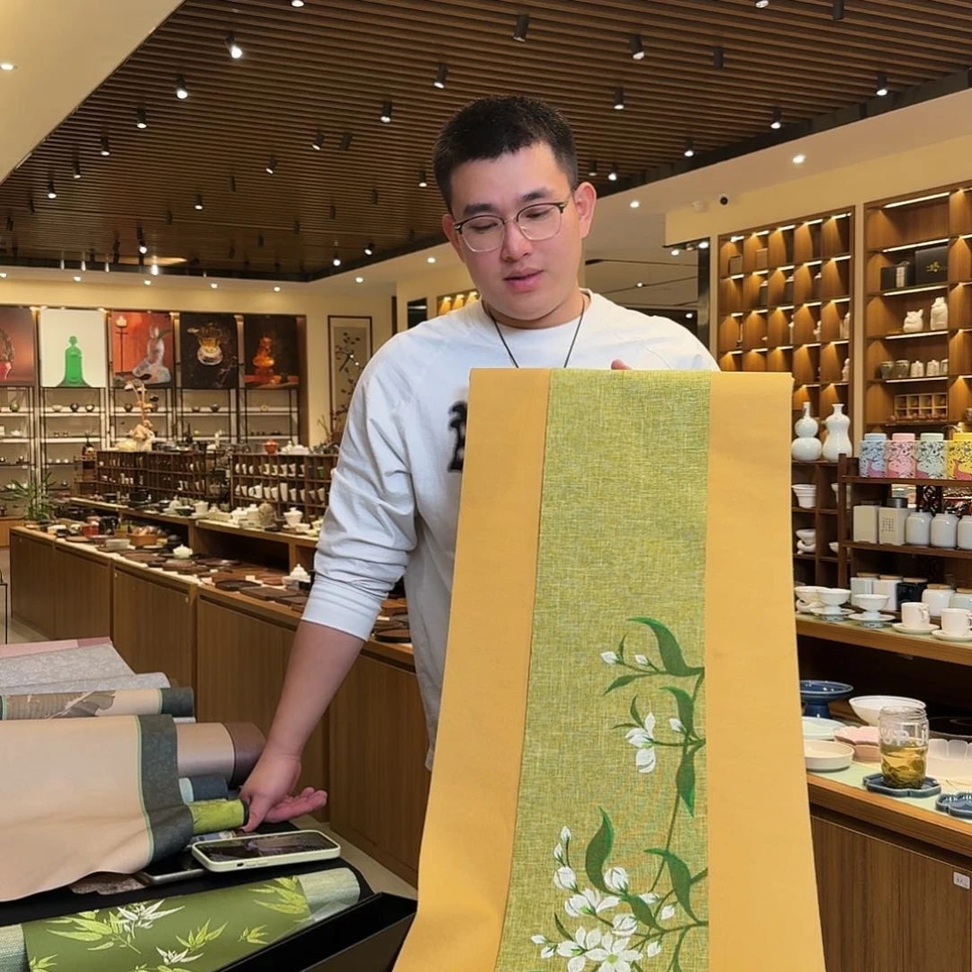 茶道配件收回茶席三米