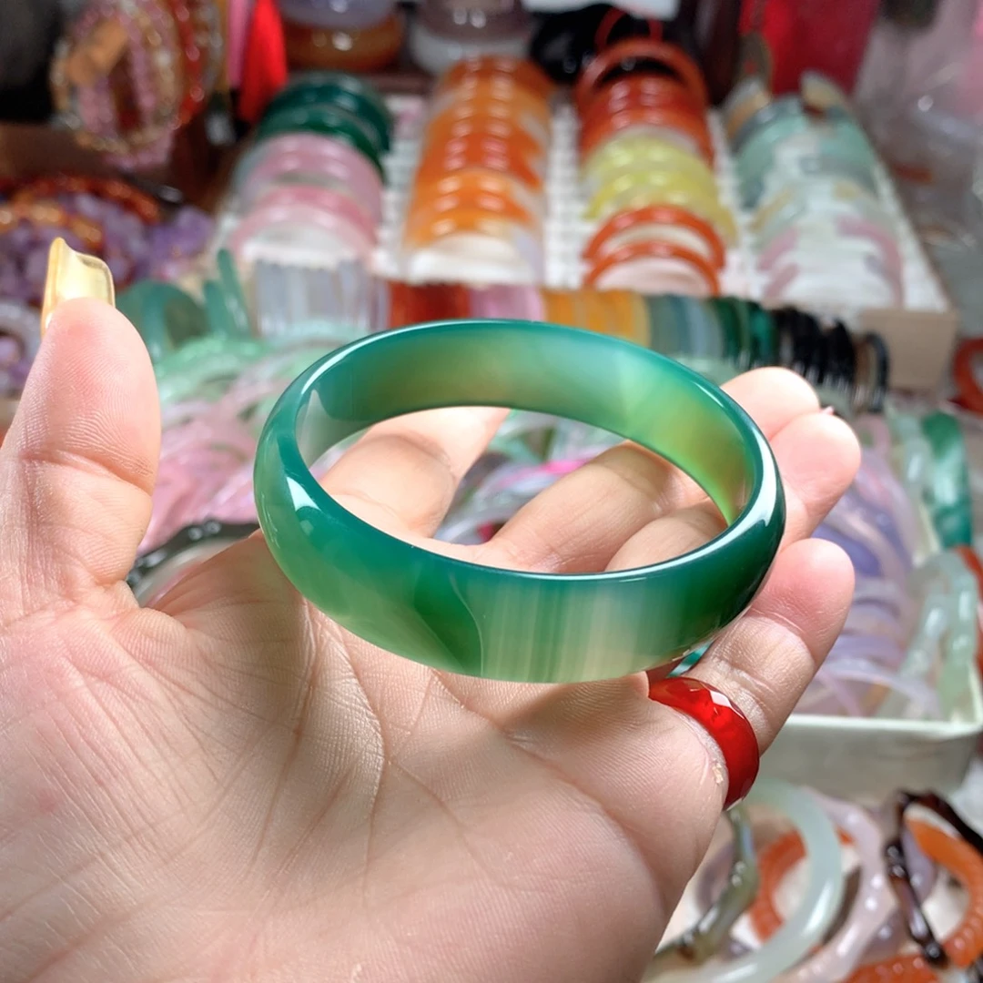 玛瑙/玉髓未镶嵌手镯