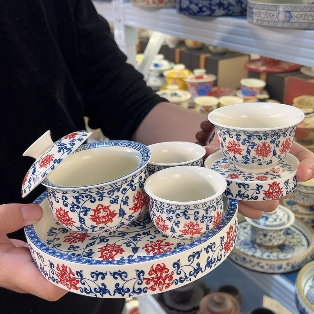 盖碗很漂亮我很喜欢