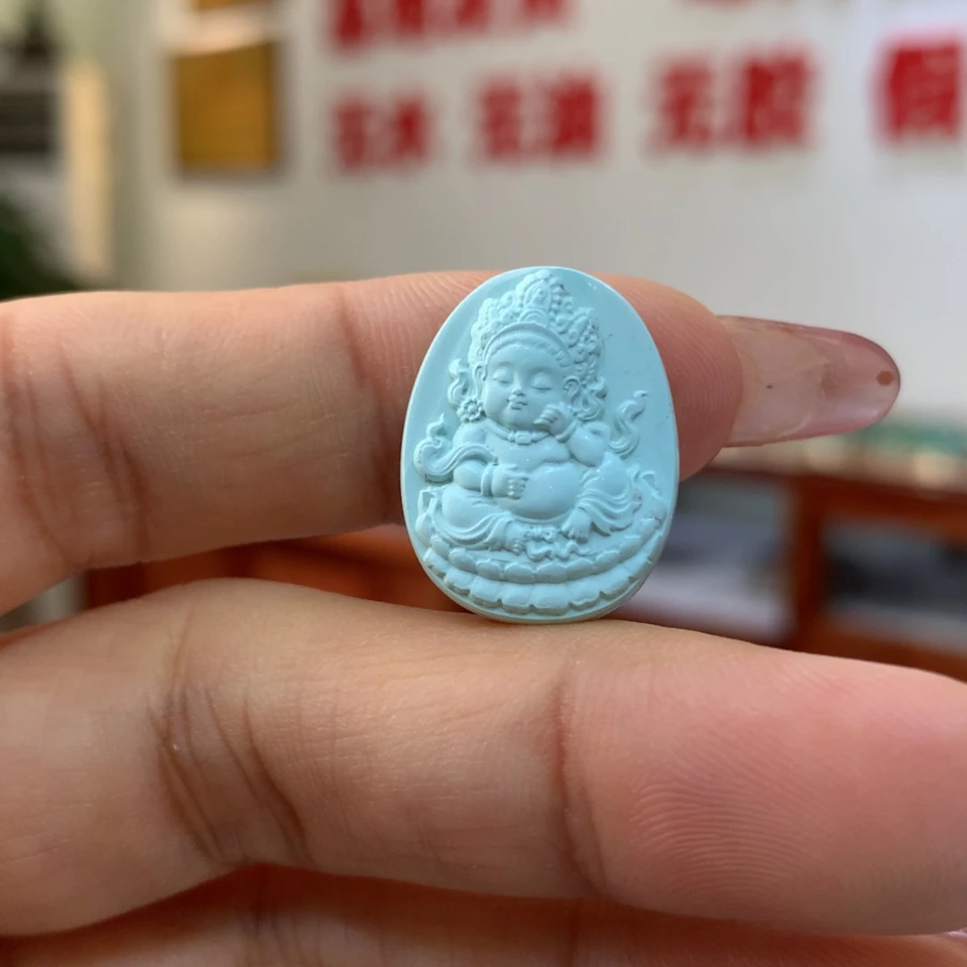 绿松石未镶嵌配饰