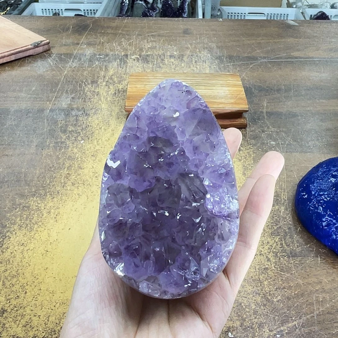 紫晶摆件未镶嵌晶体