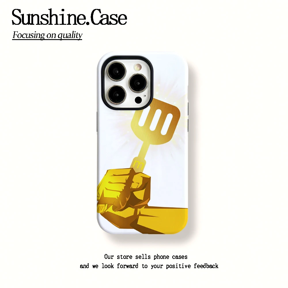 菲林二合一适用苹果华为vivo小米oppo手机壳金铲铲16PRO