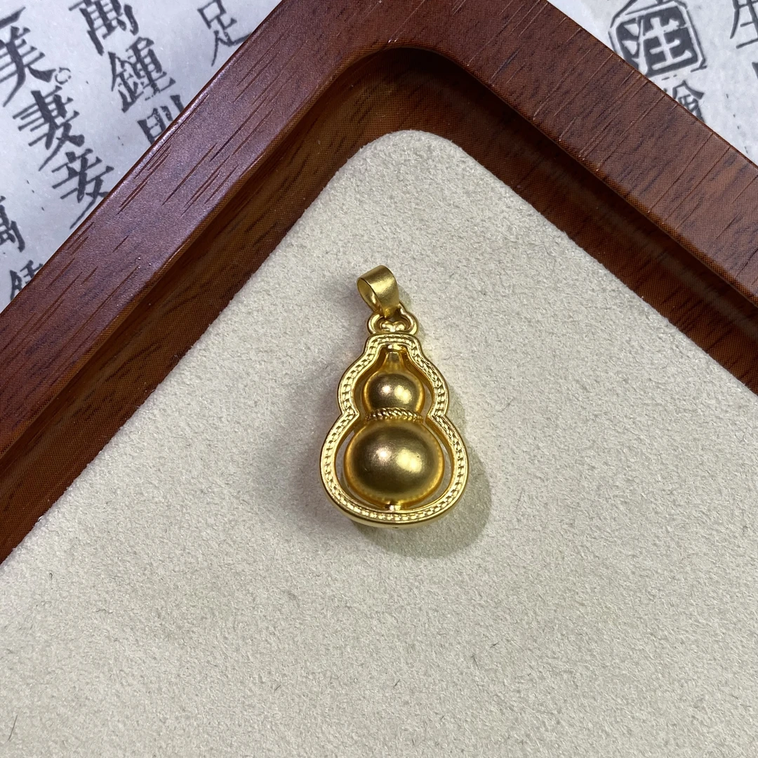 足金大福禄葫芦吊坠-HJ576292