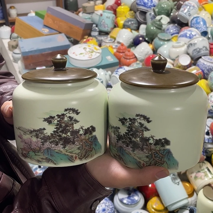 陶瓷罐茶叶罐密封罐