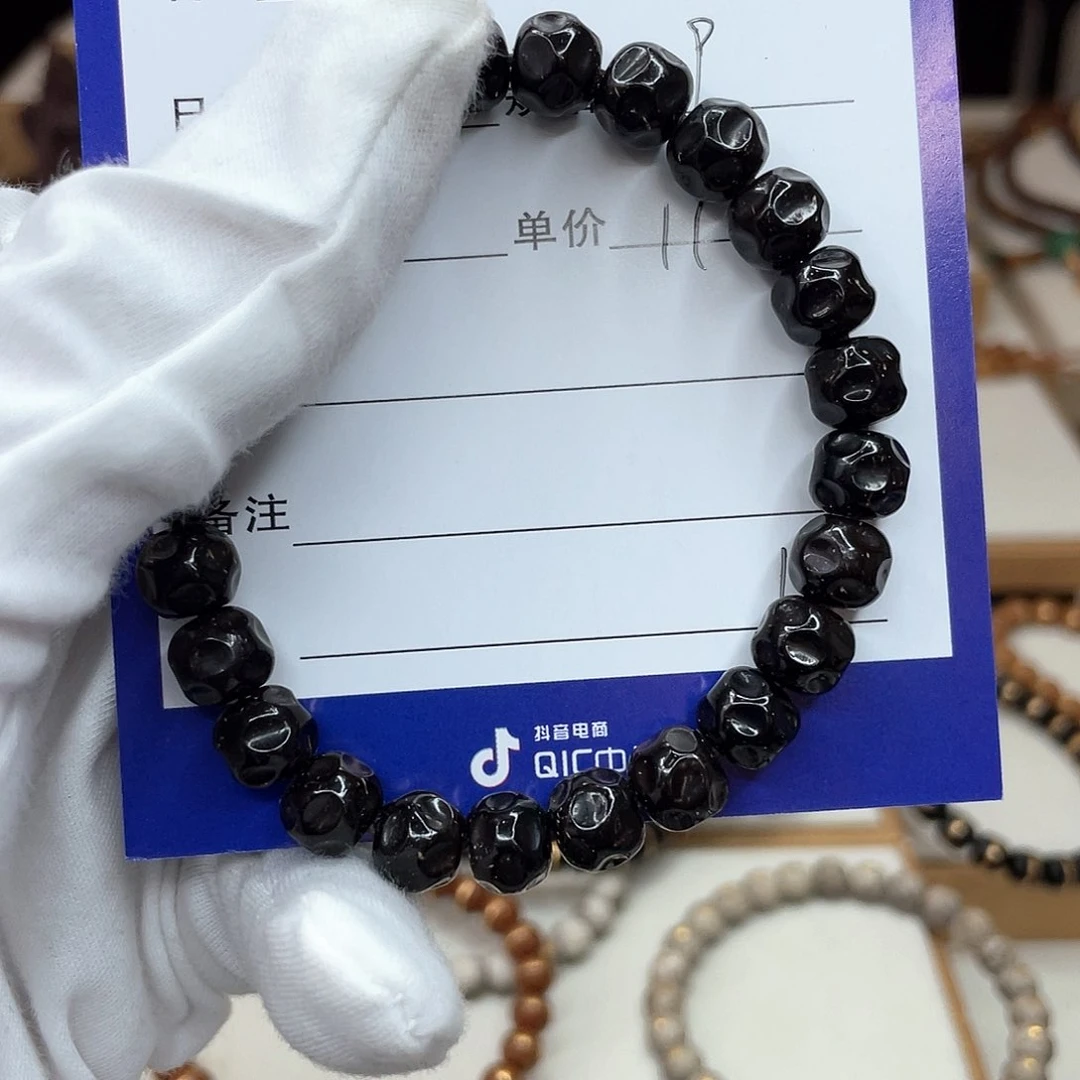 星月菩提手串D**项椰蒂无相椰蒂手串