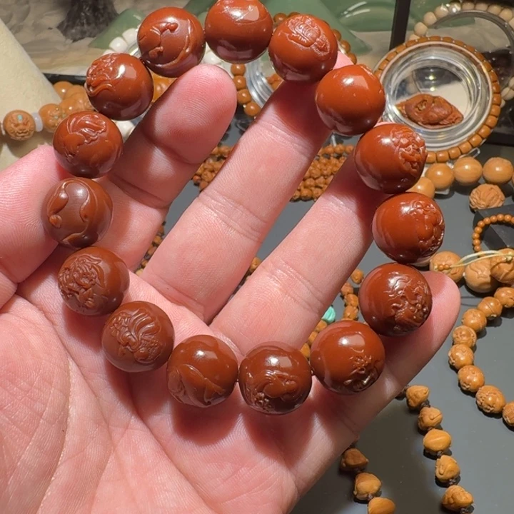 猴头核桃手串大*无相佛