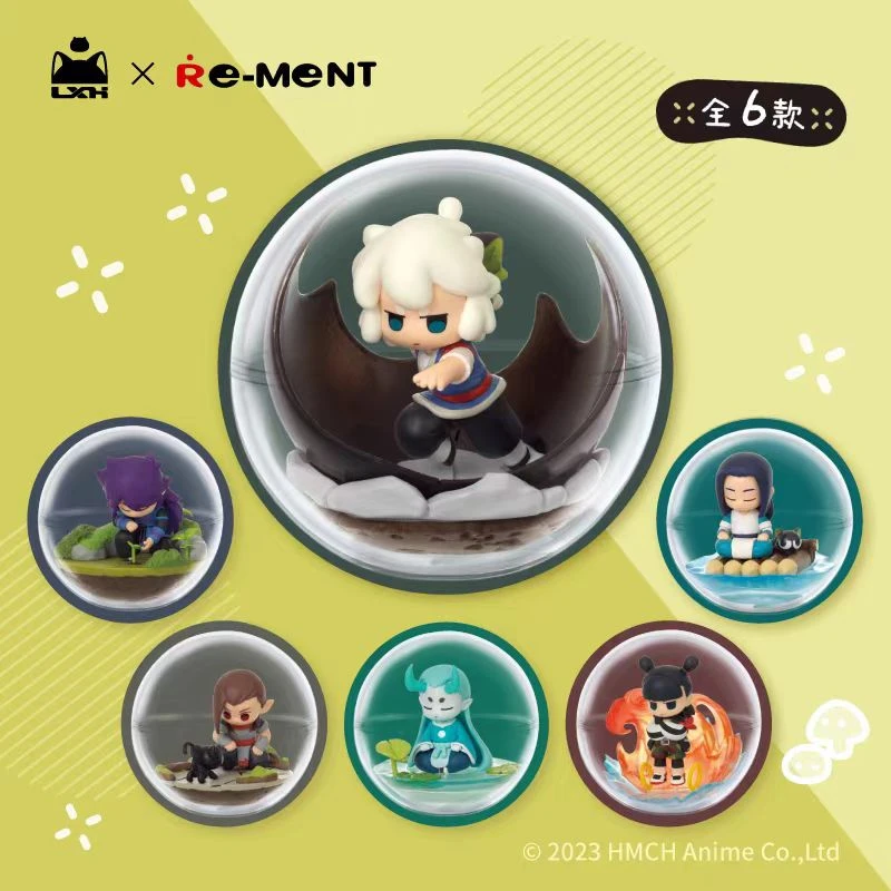罗小黑战记TERRARIUM微缩场景盒蛋摆件