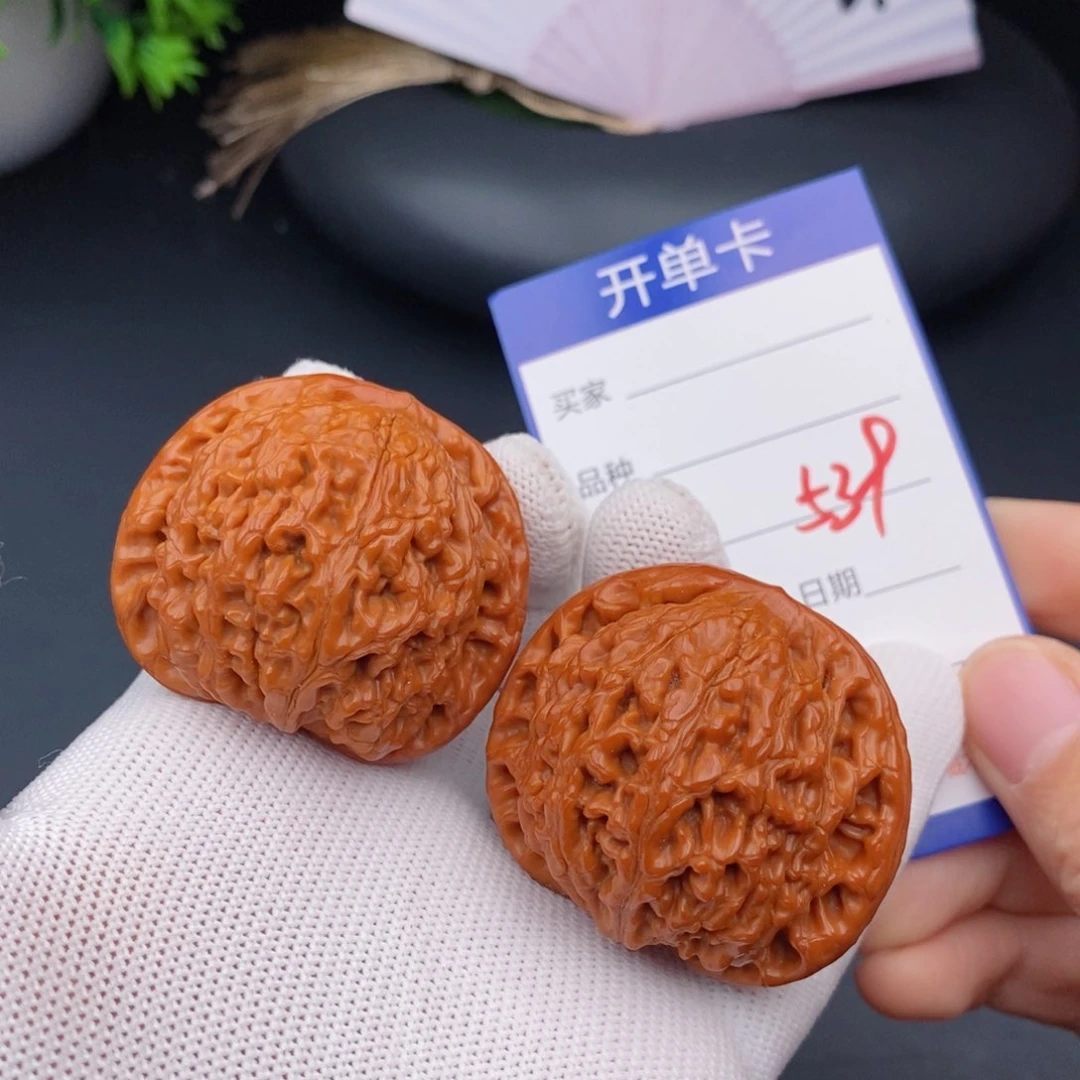 文玩核桃把件45水龙纹539