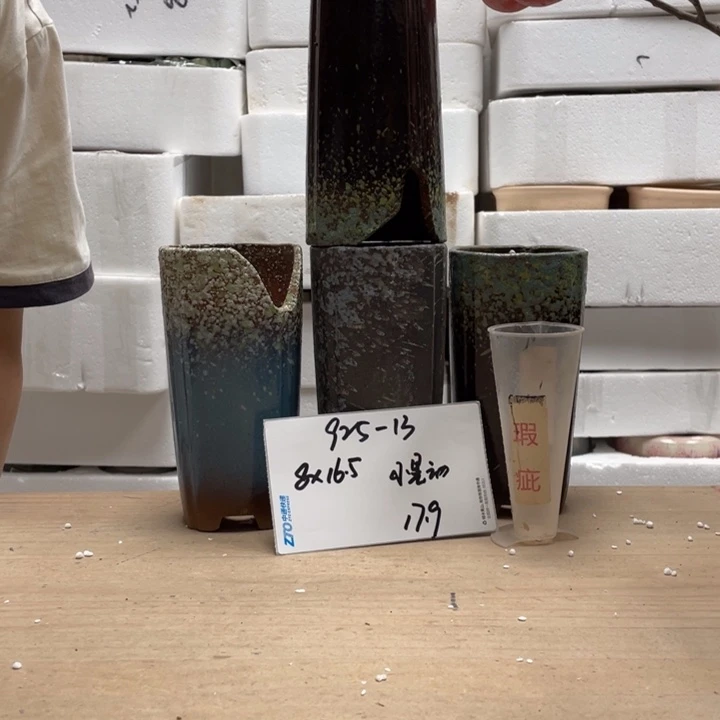 粗陶多肉花盆微瑕13