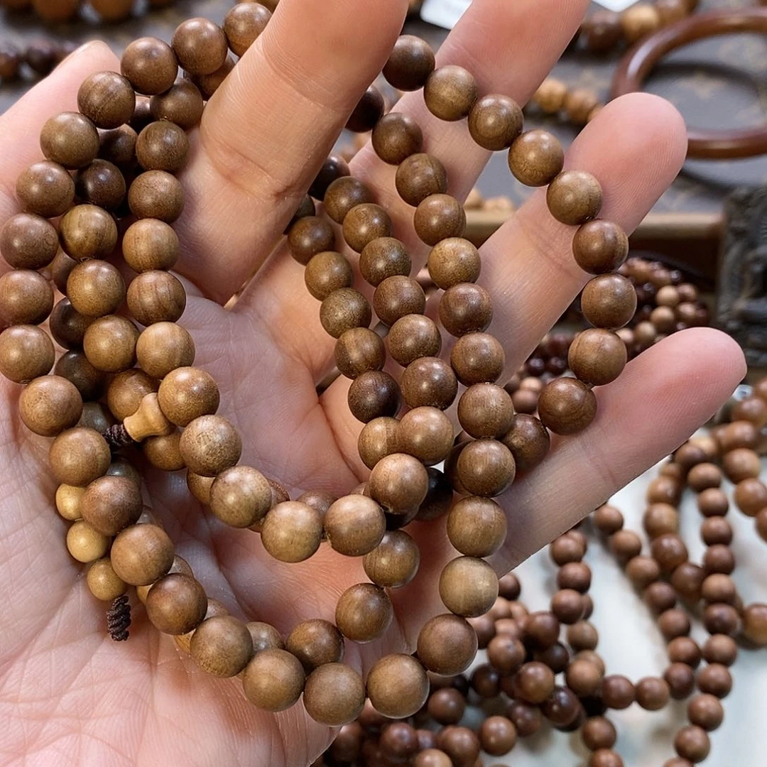檀香木手串/手链刘**友四刨料08