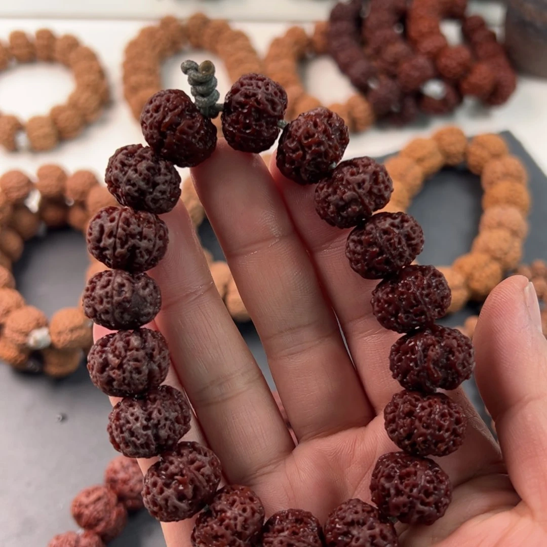 金刚菩提手串七***友6瓣飞碟18超头